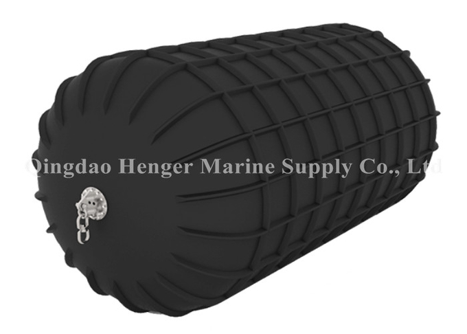 Cadena y tipo defensa de goma neumática de protección 0 del neumático del embarcadero inflable de la chaqueta de la manga