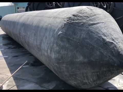 Calidad Black Marine Rubber Airbag Safety Effective Green Environmental Protection fábrica