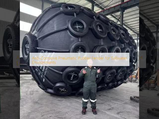 Calidad High Strength Pneumatic Rubber Fender Inflatable Design For Large Tankers Bulk Carriers Floating Marine fábrica