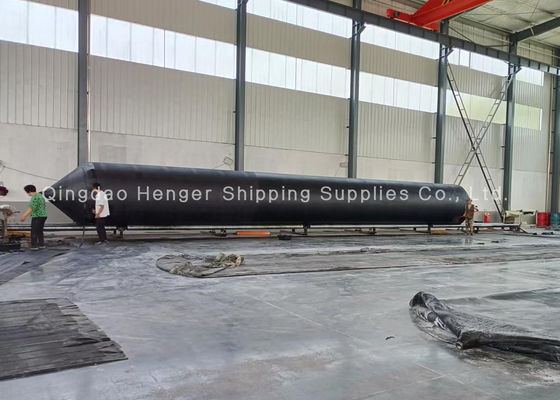 Calidad Airbag de caucho marino con arnés de elevación multipunto para operaciones de grúa equilibradas y cable de neumático sintético duradero fábrica