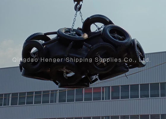 Calidad ISO 17357 Compliant Natural Rubber Pneumatic Rubber Fender with 50Kpa/80kpa Working Pressure for Marine Protection fábrica