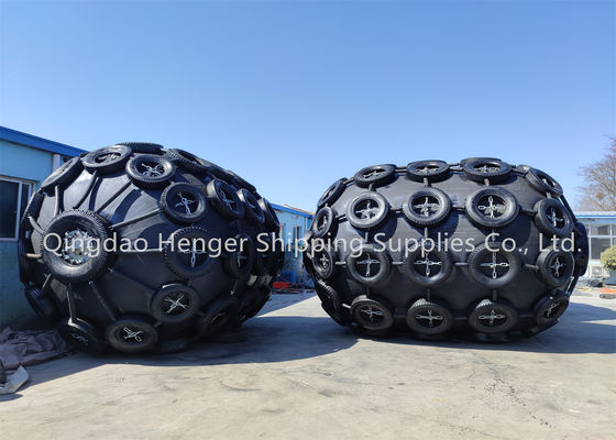 Calidad ISO 17357 Compliant Natural Rubber Pneumatic Rubber Fender with 50Kpa/80kpa Working Pressure for Marine Protection fábrica