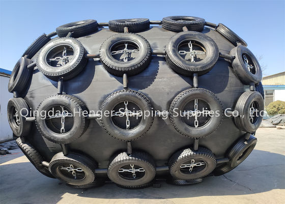 Calidad ISO 17357 Compliant Natural Rubber Pneumatic Rubber Fender with 50Kpa/80kpa Working Pressure for Marine Protection fábrica