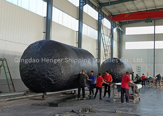 Calidad Yokohama Type Inflatable Rubber Fender 50kpa for Ship Docking fábrica