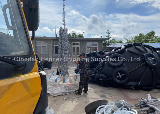 Calidad Defensas inflables de goma para barcos con bolas de goma fábrica