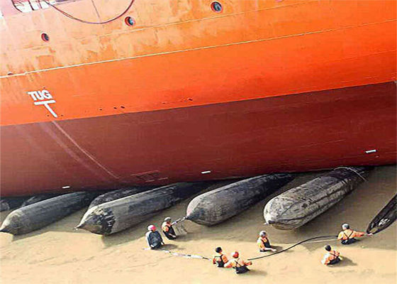 Calidad D15 L12m 8layers Marine Rubber Airbags For Ship que lanza a Marine Lifting fábrica