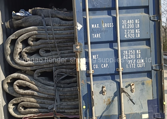 Calidad Bolsas de aire marinas inflables del certificado de BV el 1.5X24M para el lanzamiento de la nave fábrica