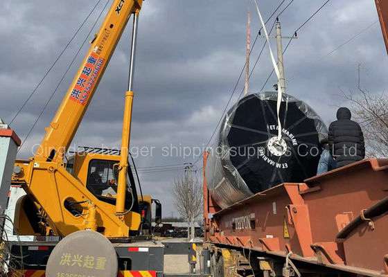 Calidad Espuma de alta densidad dentro del peso ligero llenado espuma de la defensa de la suspensión del muelle los 2.5*4.1m fábrica