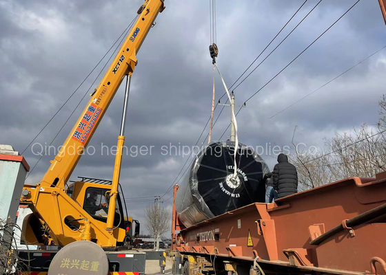 Calidad Espuma de alta densidad dentro del peso ligero llenado espuma de la defensa de la suspensión del muelle los 2.5*4.1m fábrica