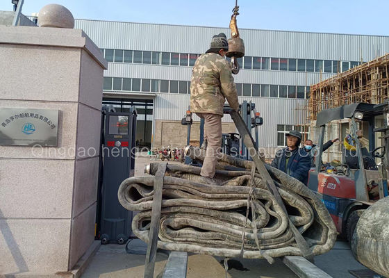 Calidad CCS certifican el 1.5x14m resistente Marine Airbags For Ship Launching fábrica