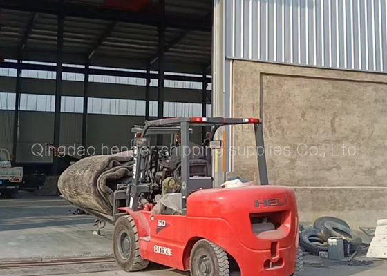 Calidad DNV certifican el lanzamiento neumático del 1.8x12m Marine Rubber Airbags For Ship fábrica