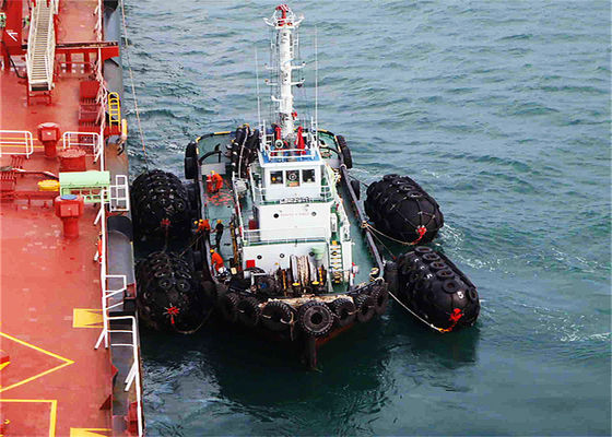 Calidad Atracando el tipo reacción baja Marine Pneumatic Fender de Yokohama de la nave de la absorción de alta energía fábrica