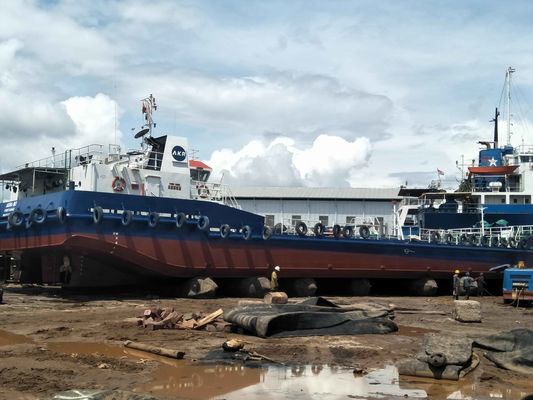 Calidad Bolsa de aire de goma marina de alta resistencia para el lanzamiento y mejora de barcos fábrica