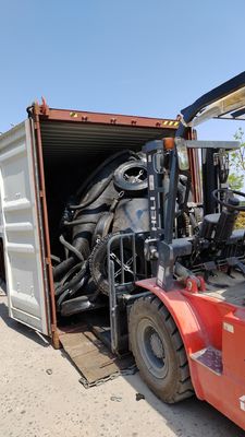 Calidad defensas neumáticas flotantes 50Kpa de 3300x6500m m Yokohama con la red de cadena del neumático fábrica