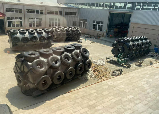 Calidad La flotación de EVA hace espuma defensa llenada con la defensa sólida de Eva del negro del neumático de la cadena fábrica