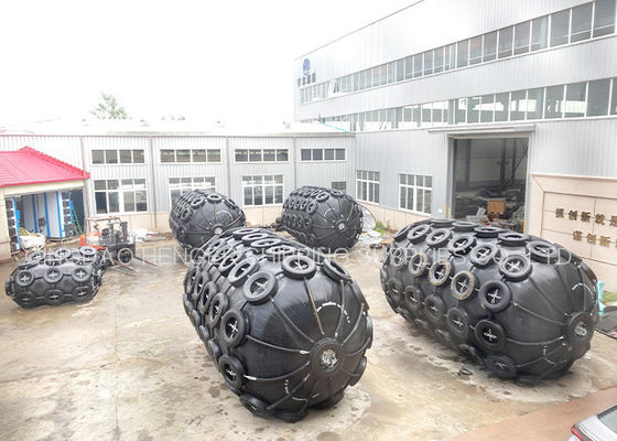 Calidad Fender de caucho neumático negro marino ISO17357 Certificado 80Kpa fábrica