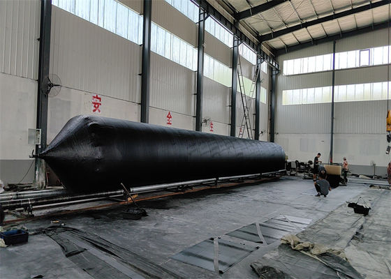 Calidad Transportes de carga pesada Bolso de aire marítimo inflable con una vida útil de 6 a 10 años y tecnología de envoltura holística ISO 14409:2011 Certificado fábrica