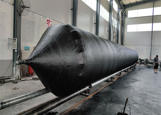 Calidad Transportes de carga pesada Bolso de aire marítimo inflable con una vida útil de 6 a 10 años y tecnología de envoltura holística ISO 14409:2011 Certificado fábrica