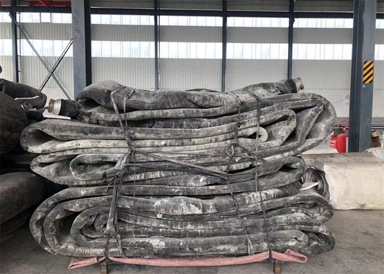 Calidad Bolsas de aire de lanzamiento de buques de alto rendimiento para elevación de buques con capas de cordón de neumáticos fábrica