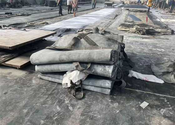 Calidad Reparación de embarcaciones de elevación de botes Bolsas de aire de goma inflable para lanzamiento de buques Estándar ISO14409 fábrica