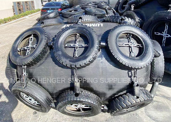 Calidad 3300x6500mm Fender neumático de caucho ISO17357 Certificado 80Kpa fábrica