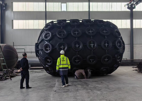 Calidad Certificado SGS 50Kpa 80Kpa Fender neumático de caucho tipo Yokohama fábrica