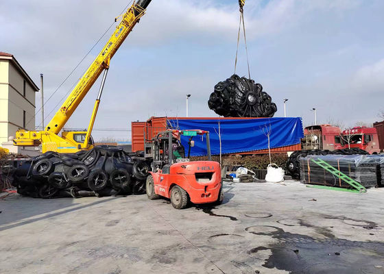 Calidad Fender de caucho de muelle de buque fender de caucho neumático de Yokohama fábrica