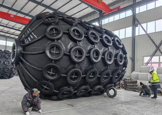 Calidad ISO17357-2014 Parche neumático flotante de caucho de tipo yokohama fábrica