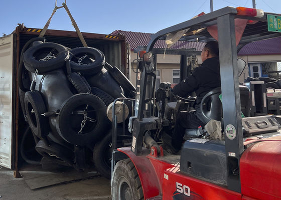 Calidad Fener neumático flotante de caucho marino de gran tamaño fábrica
