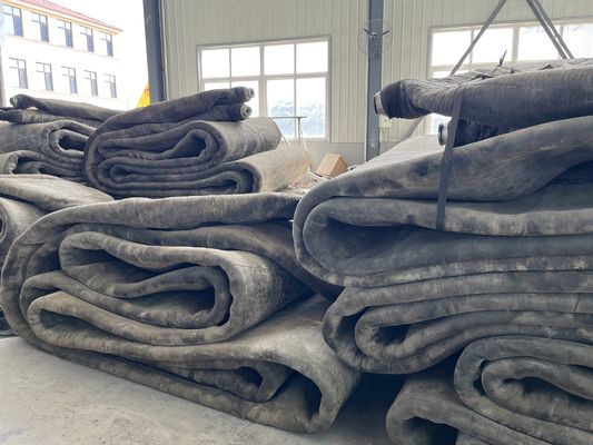 Calidad Bolsa de aire marina para lanzamiento de embarcaciones, suave y segura, con material interno de goma de nailon, longitud de 5m a 24m fábrica
