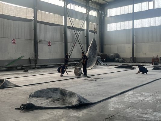 Calidad Personalizada hasta 3*26m Bolsa de aire marina de caucho natural con longitud efectiva de 3-25m fábrica