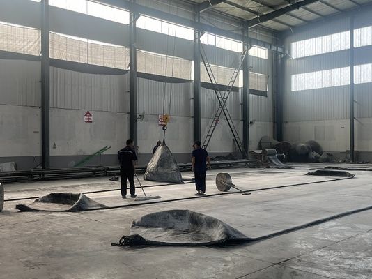 Calidad Personalizada hasta 3*26m Bolsa de aire marina de caucho natural con longitud efectiva de 3-25m fábrica