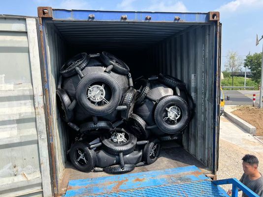 Calidad -20-50°C Fener neumático de caucho marino de Yokohama fábrica