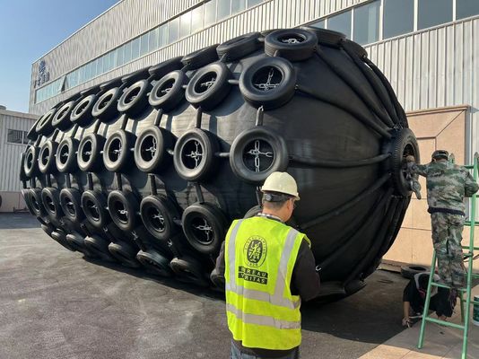 Calidad Performance cilindro neumático de caucho negro para embarcaciones fábrica