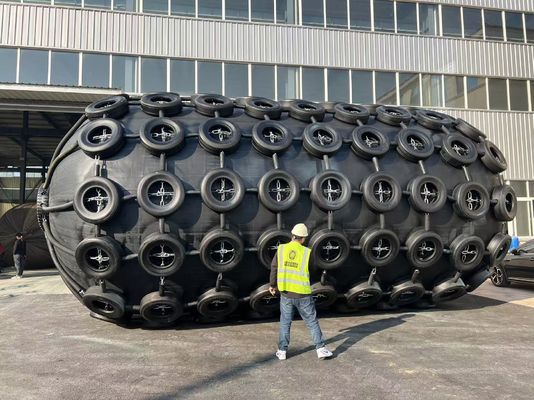 Calidad Protección frente al mar, guardabarros neumáticos para buques, diámetro 0,5m-4,5m fábrica