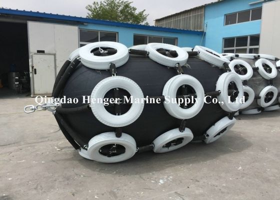 Calidad 50 color de goma marino inflable del negro de la defensa de Kpa 80 Kpa para el puerto y el muelle fábrica