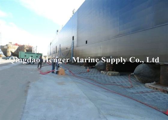 Calidad airbagues de goma Wiith de la elevación del barco de los 24m de alta presión y de alta calidad fábrica