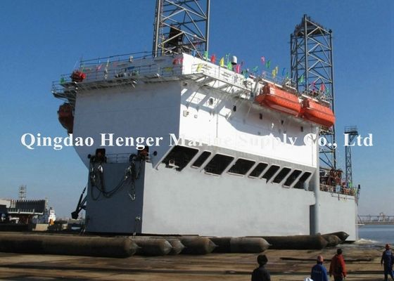 Calidad Sacos hinchables de lanzamiento de elevación marinos de la nave, airbagues de la elevación del barco para la construcción fábrica