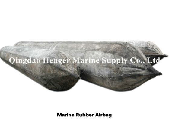 Calidad Rodillos de elevación pesados inflables Marine Rubber Airbags Ship Launching el 1.5m los x 9m 8 capas fábrica