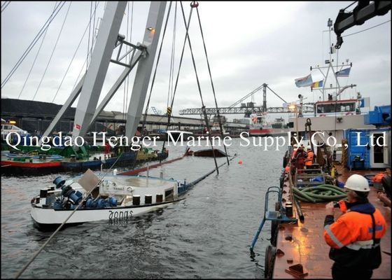 Calidad Compuerta flotante que levanta la resistencia a la corrosión de los sacos hinchables del salvamento marino para el barco fábrica