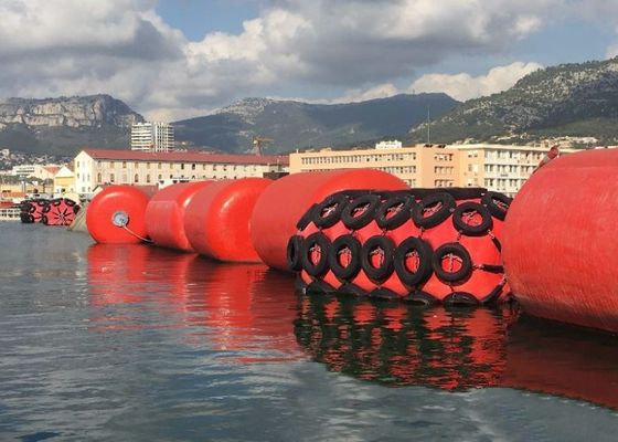 Calidad ISO 17357 Certified EVA Foam Filled Fender with Customizable Density 70-110kg/m³ and 0.5m-4.8m Diameter for Marine Use fábrica