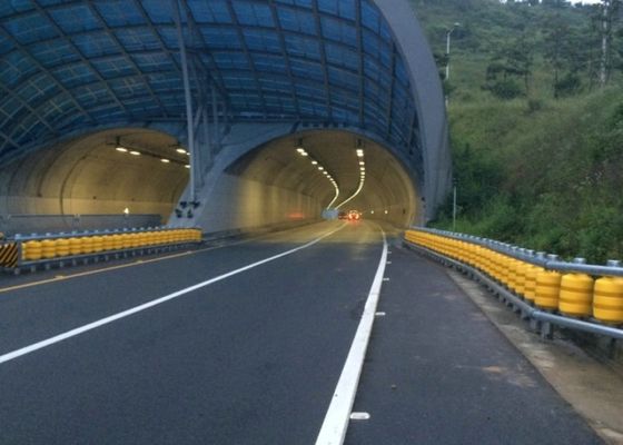 Calidad Barrera del rodillo de camino de la absorción de energía, barrera de seguridad giratoria del rodillo fábrica