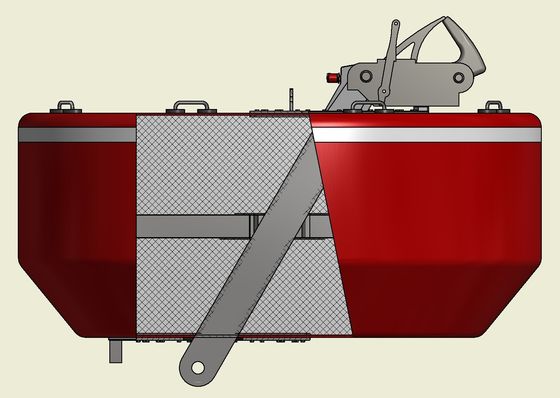 Calidad Interceptación de soldadura amarrando las boyas de la navegación marina fábrica