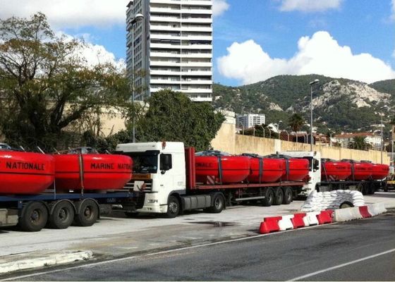Calidad Peso bajo marino de la boya de amarre del polietileno del gancho de la liberación rápida con buen Floatage fábrica