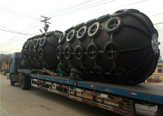Calidad certificado de goma neumático flotante de la defensa CCS BV de la corrosión anti de los 4.5*9m fábrica