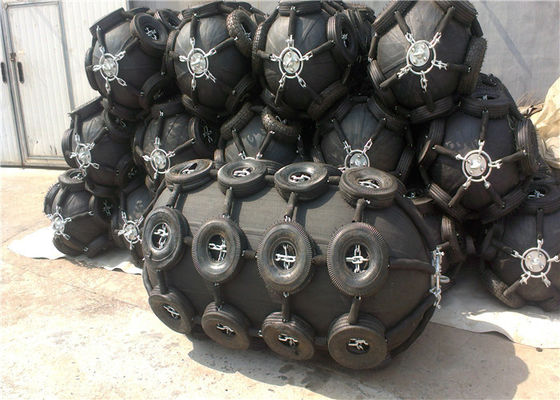 Calidad Durabilidad de las defensas marinas de goma del barco de la tirantez del aire buena con ISO17357 fábrica