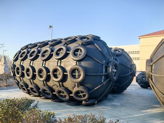Calidad Fender neumático negro de goma con buena resistencia a la abrasión Vida útil 24 meses fábrica