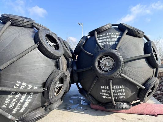 Calidad Defensa de Goma Neumática Marina para Protección de Buques en Atraque fábrica