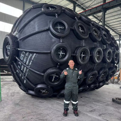 Calidad Fender de caucho de 0,5x1m tipo Yokohama con certificado Bv fábrica