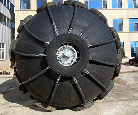 Calidad Defensas neumáticas Yokohama para atraque de barcos marinos de 50 Kpa y 80 Kpa fábrica